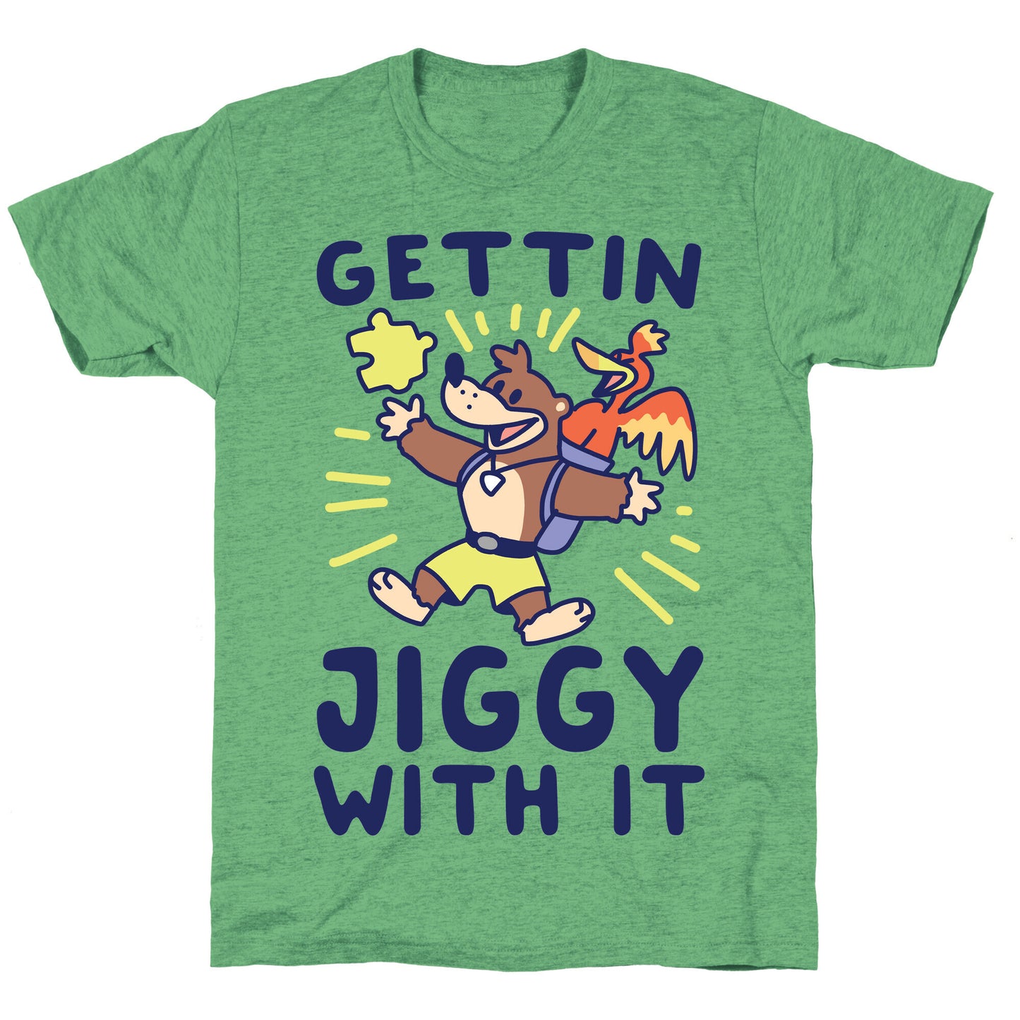 Gettin Jiggy With It Unisex Triblend Tee