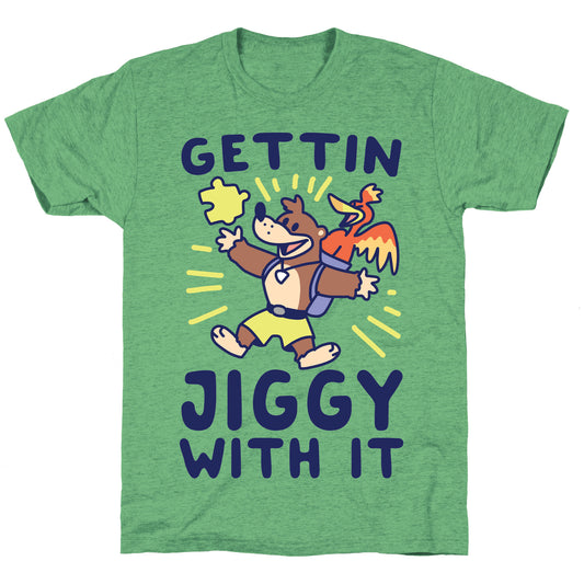 Gettin Jiggy With It Unisex Triblend Tee