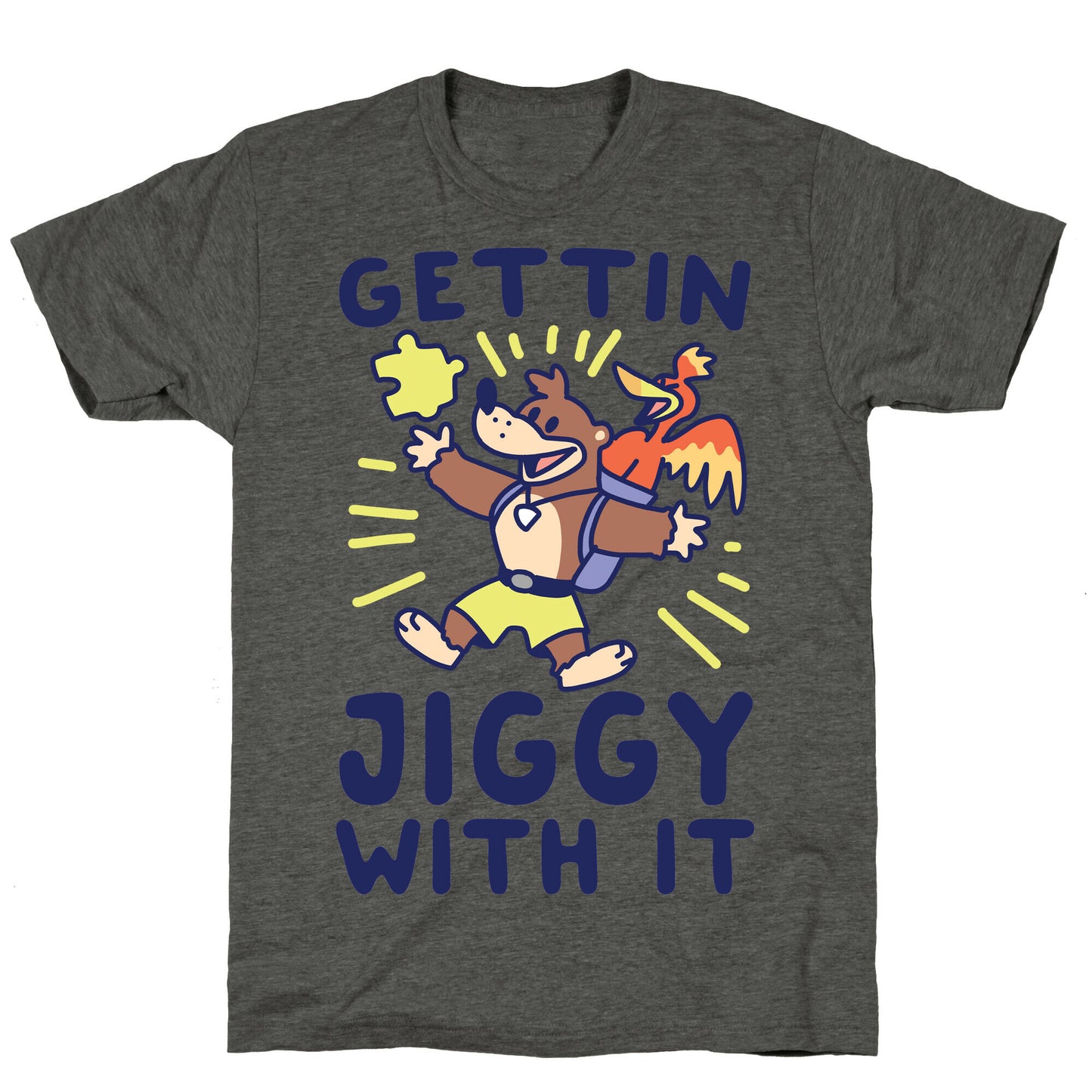 Gettin Jiggy With It Unisex Triblend Tee