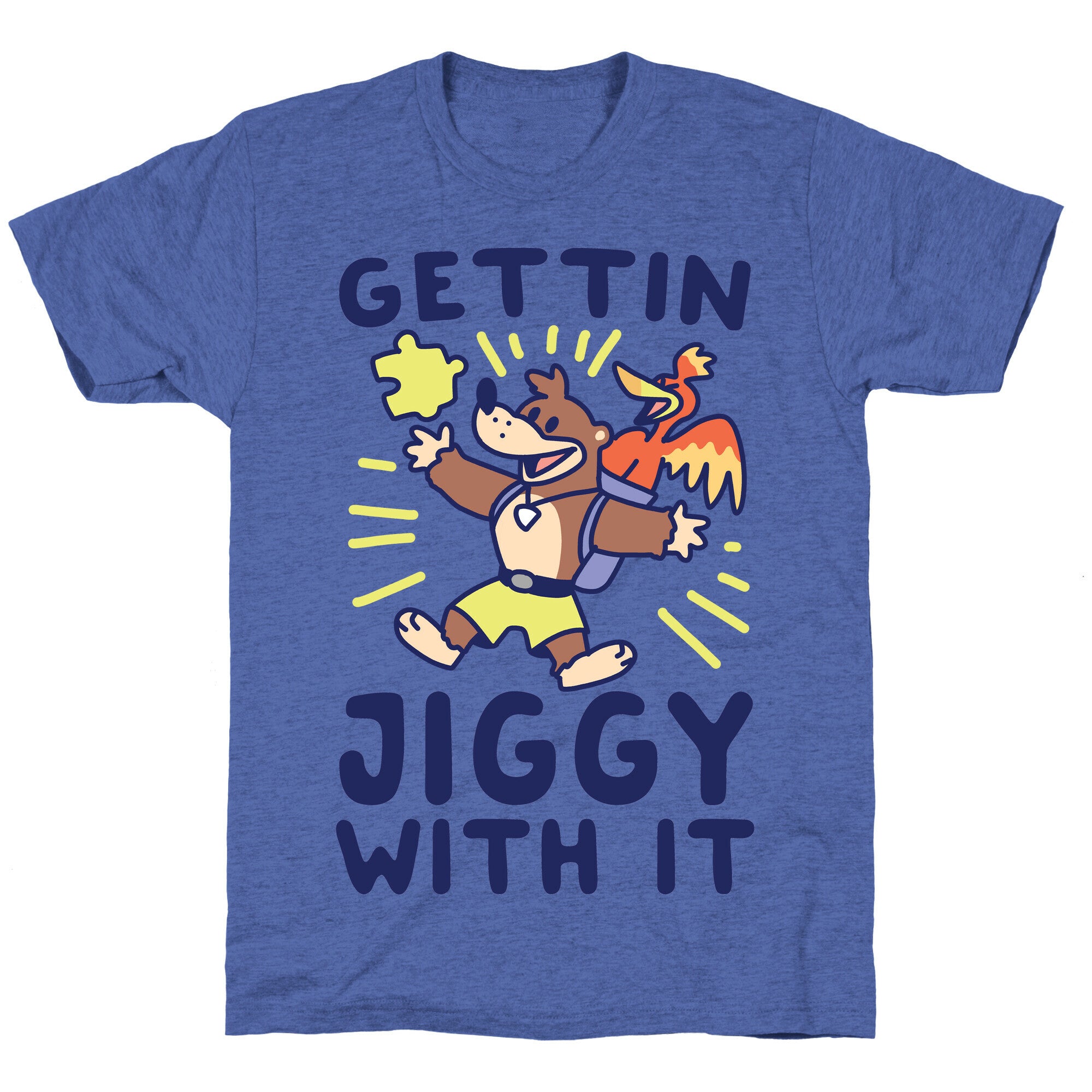 Gettin Jiggy With It Unisex Triblend Tee