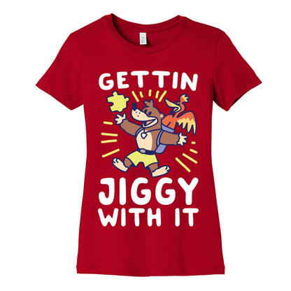 Gettin Jiggy With It Women's Cotton Tee