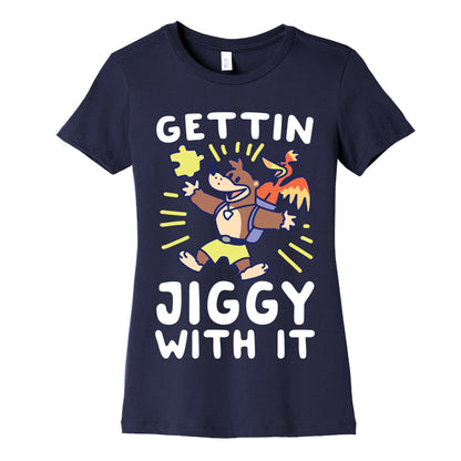 Gettin Jiggy With It Women's Cotton Tee