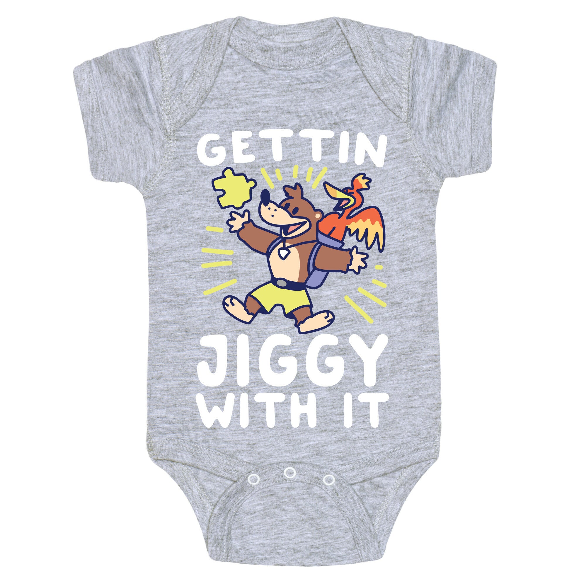 Gettin Jiggy With It Baby One Piece