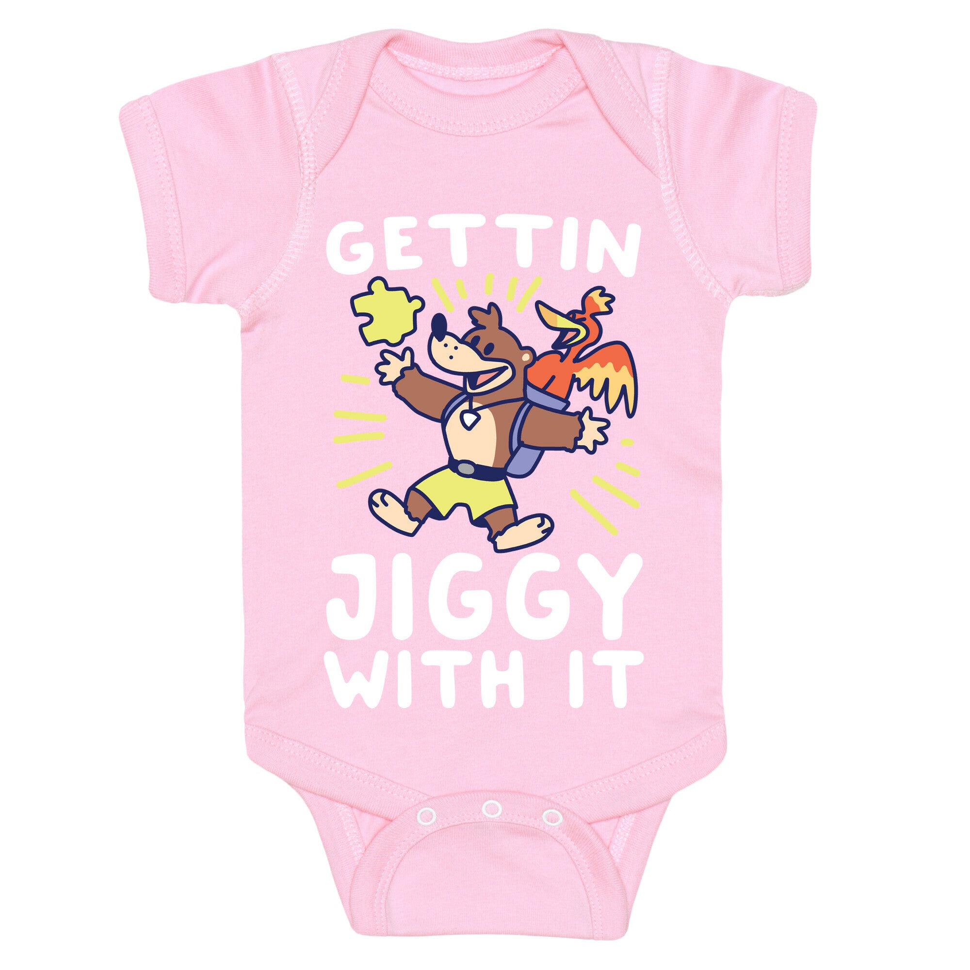 Gettin Jiggy With It Baby One Piece