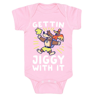 Gettin Jiggy With It Baby One Piece
