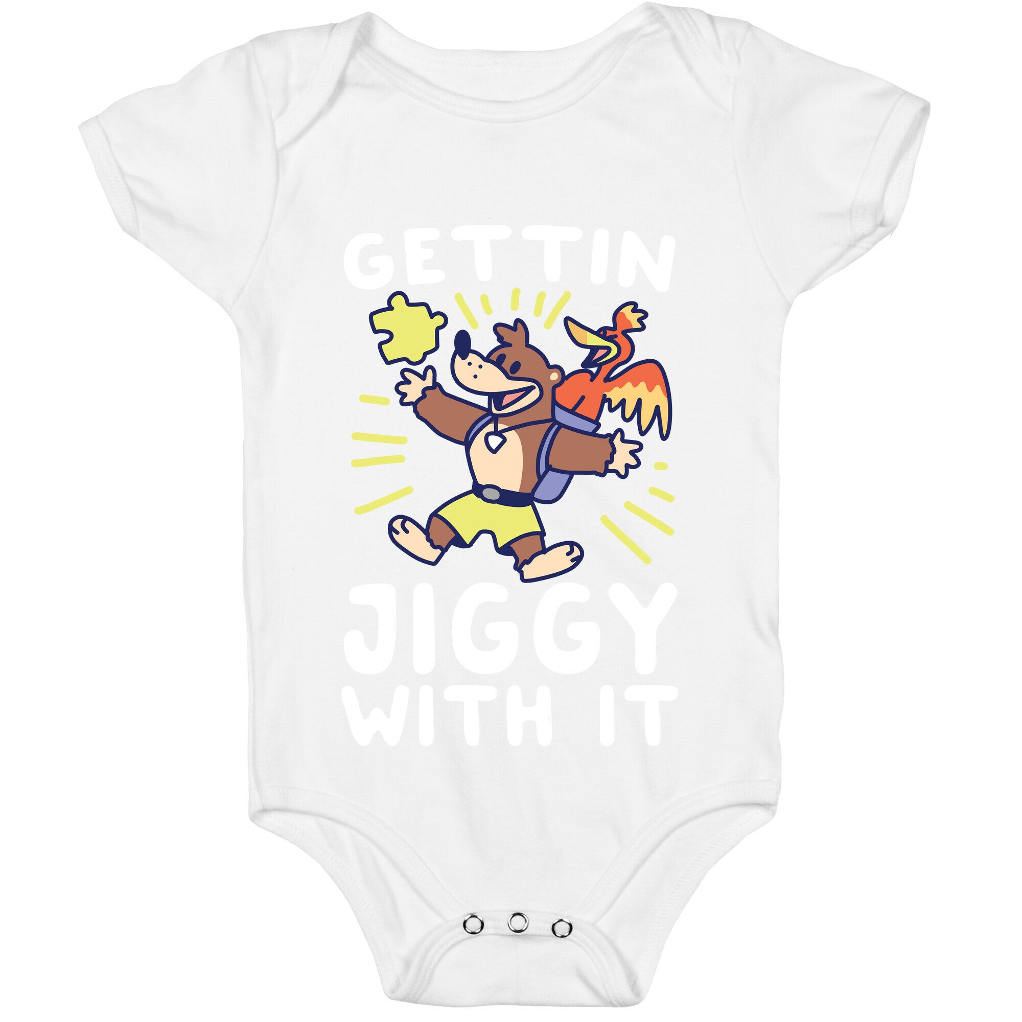 Gettin Jiggy With It Baby One Piece