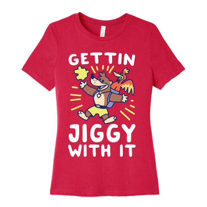 Gettin Jiggy With It Women's Cotton Tee