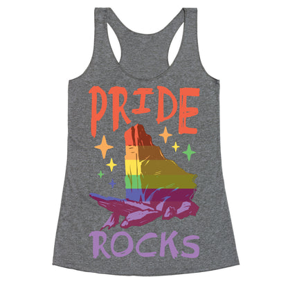 Pride Rocks Racerback Tank