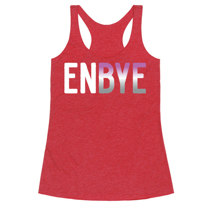 Enbye Asexual Non-binary Racerback Tank