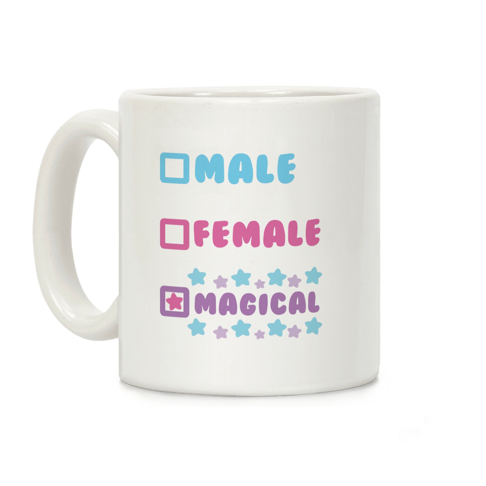 Magical Gender Checklist Coffee Mug
