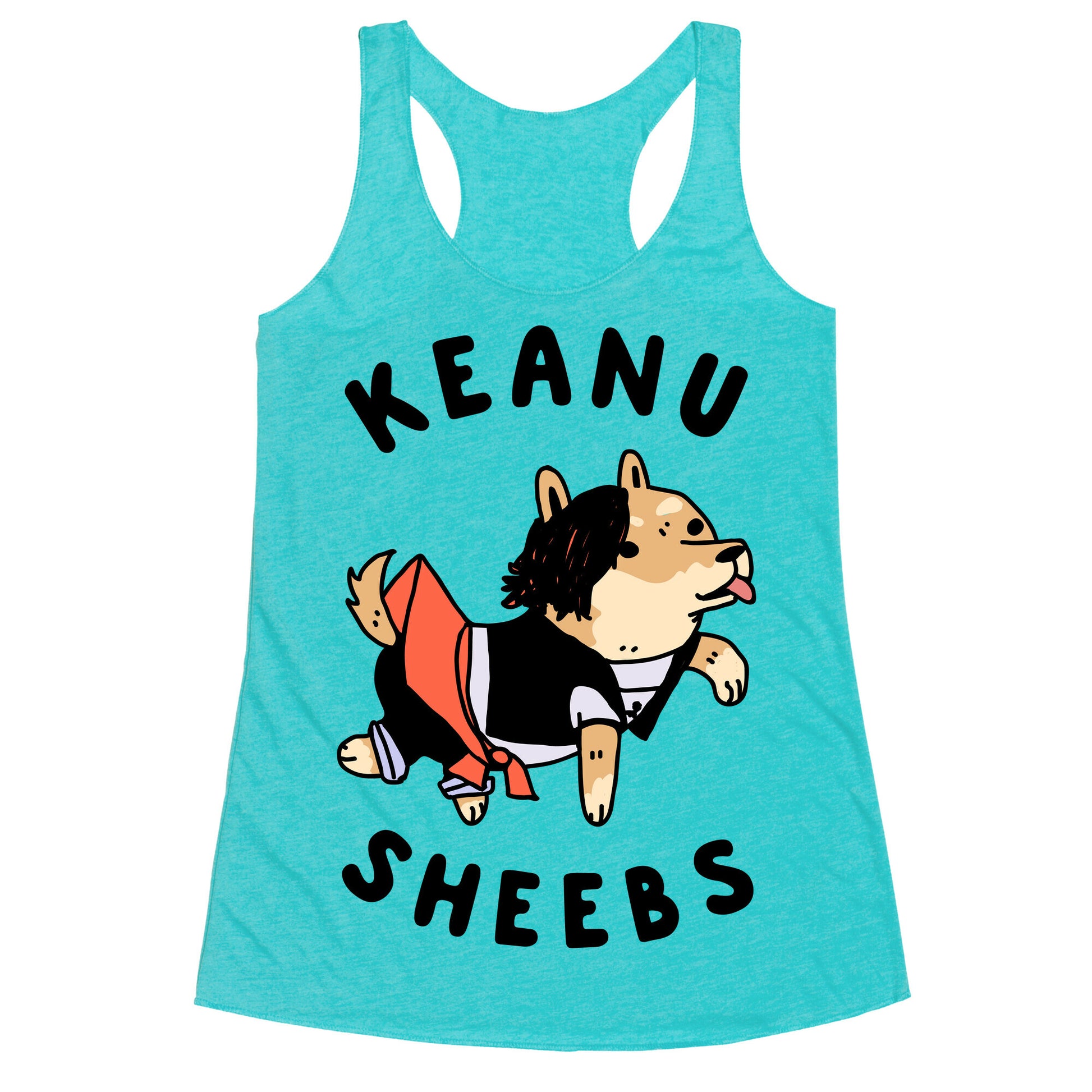 Keanu Sheebs Racerback Tank