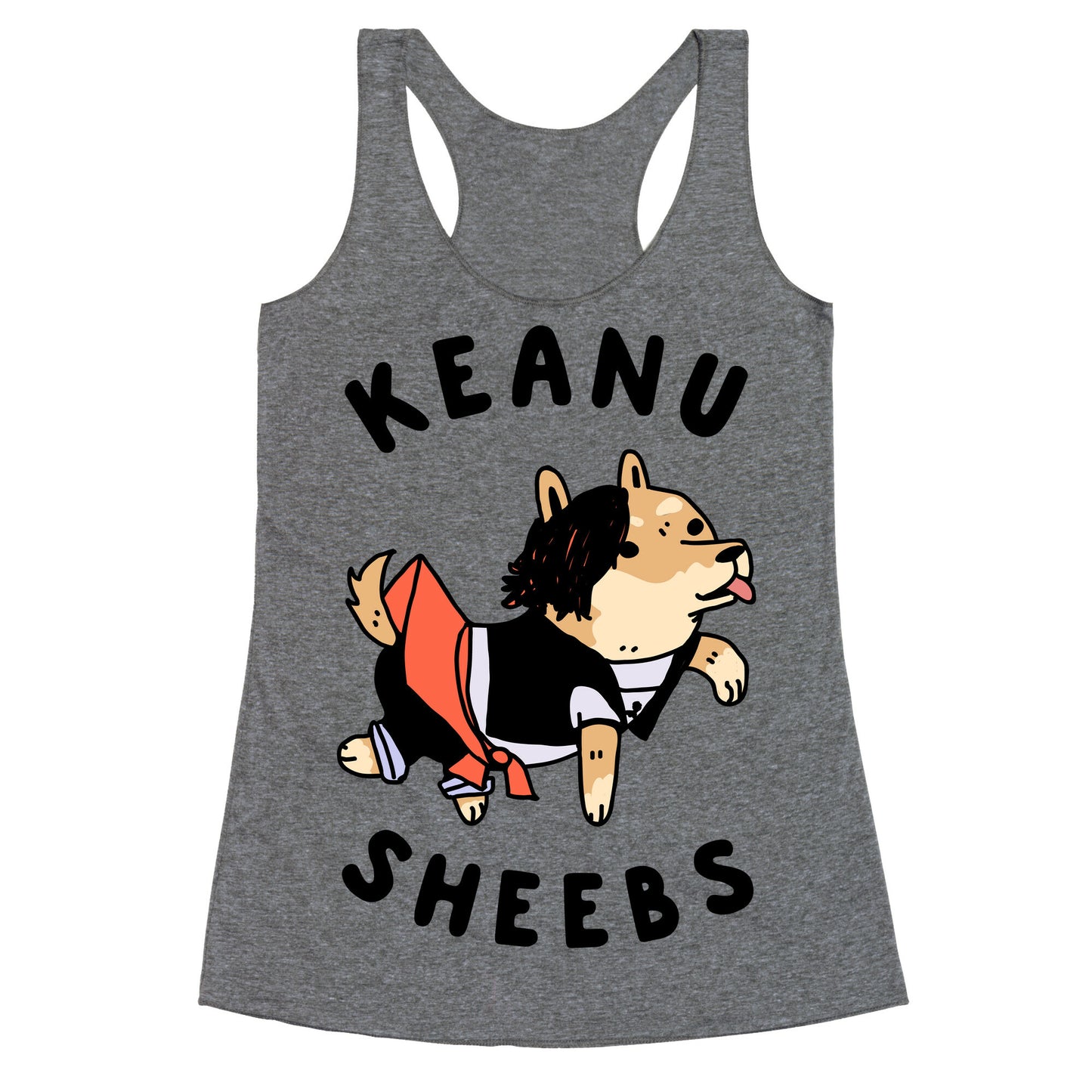 Keanu Sheebs Racerback Tank