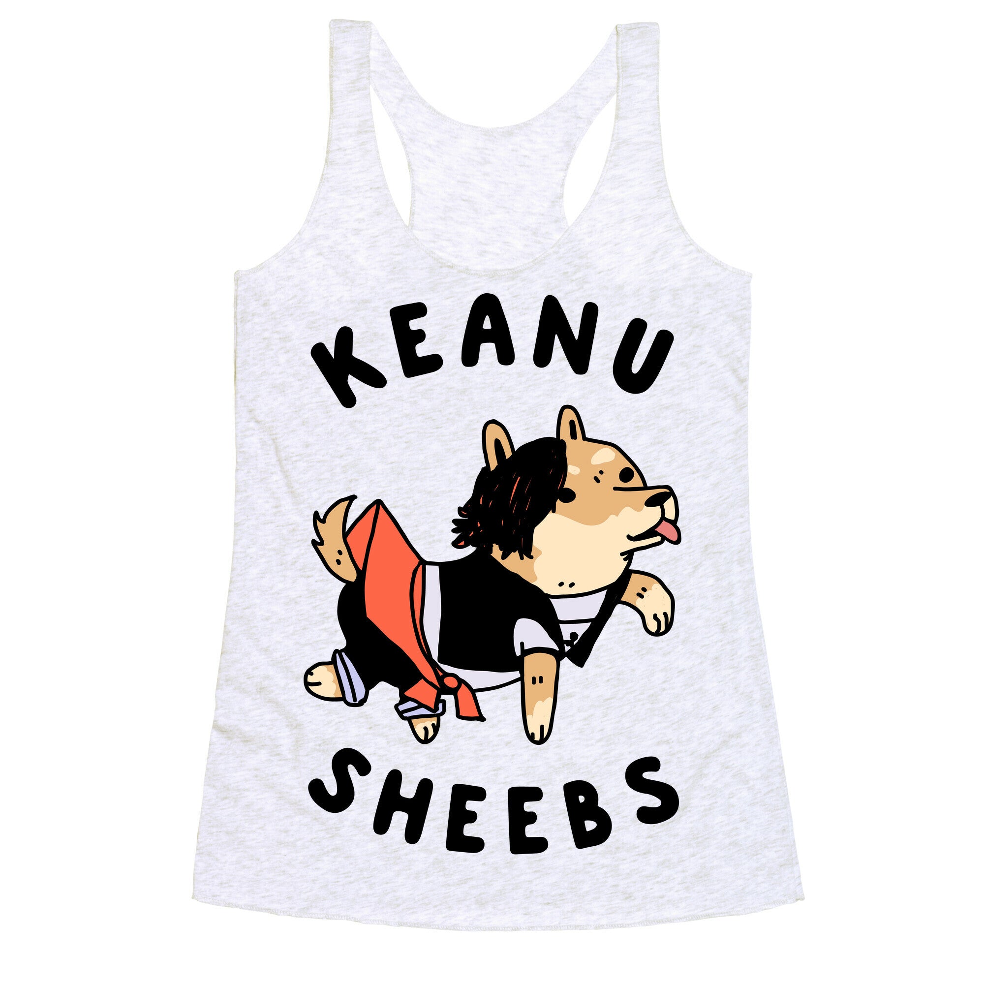 Keanu Sheebs Racerback Tank