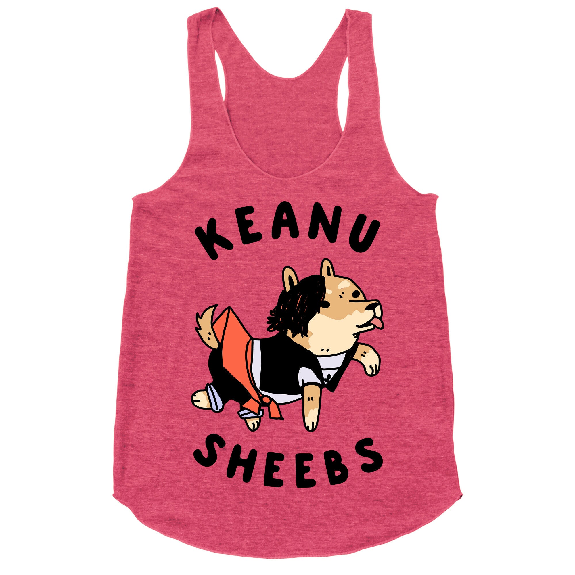 Keanu Sheebs Racerback Tank