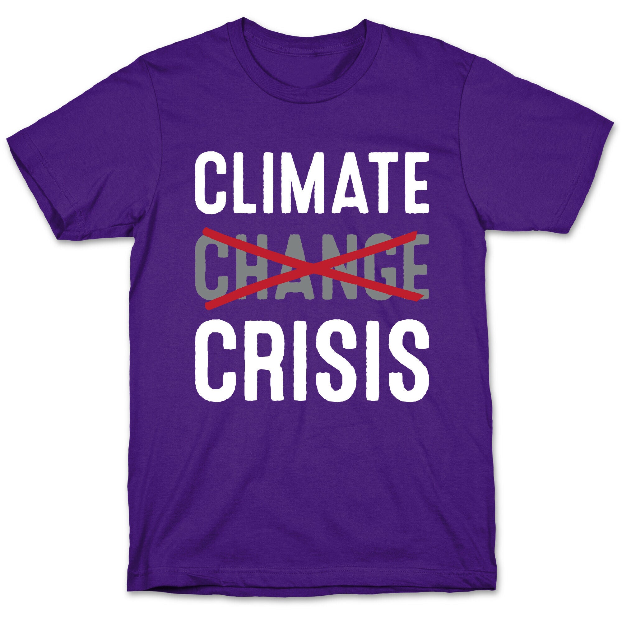 Climate Crisis Not Change T-Shirt