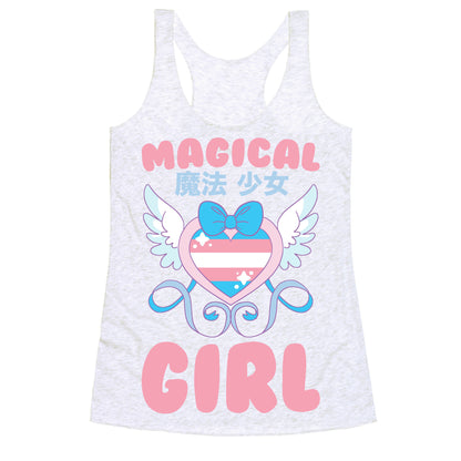 Magical Girl - Trans Pride Racerback Tank