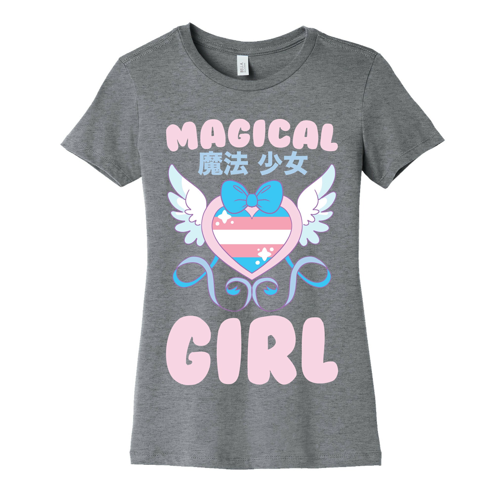 Magical Girl - Trans Pride Women's Cotton Tee