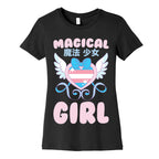Magical Girl - Trans Pride Women's Cotton Tee