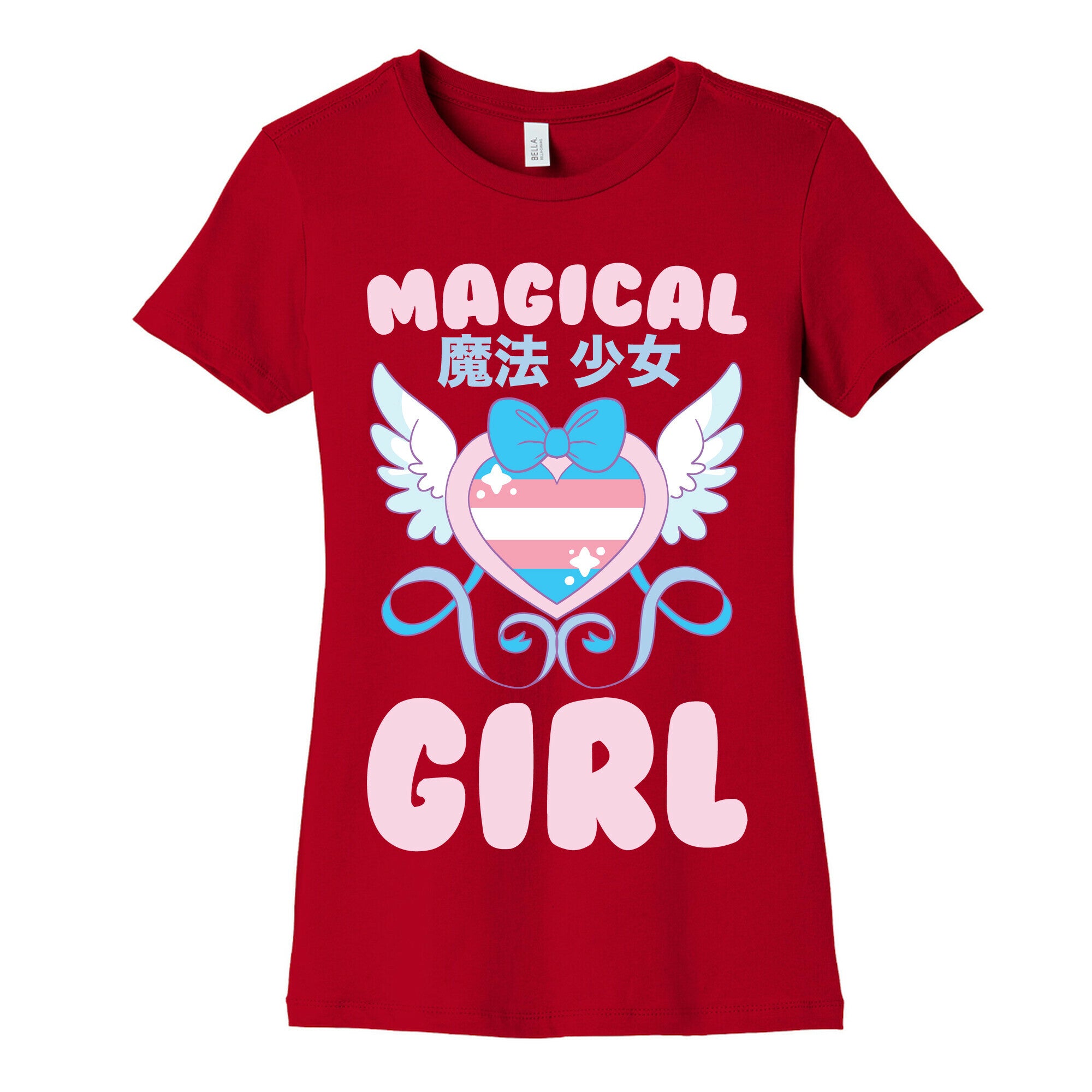 Magical Girl - Trans Pride Women's Cotton Tee