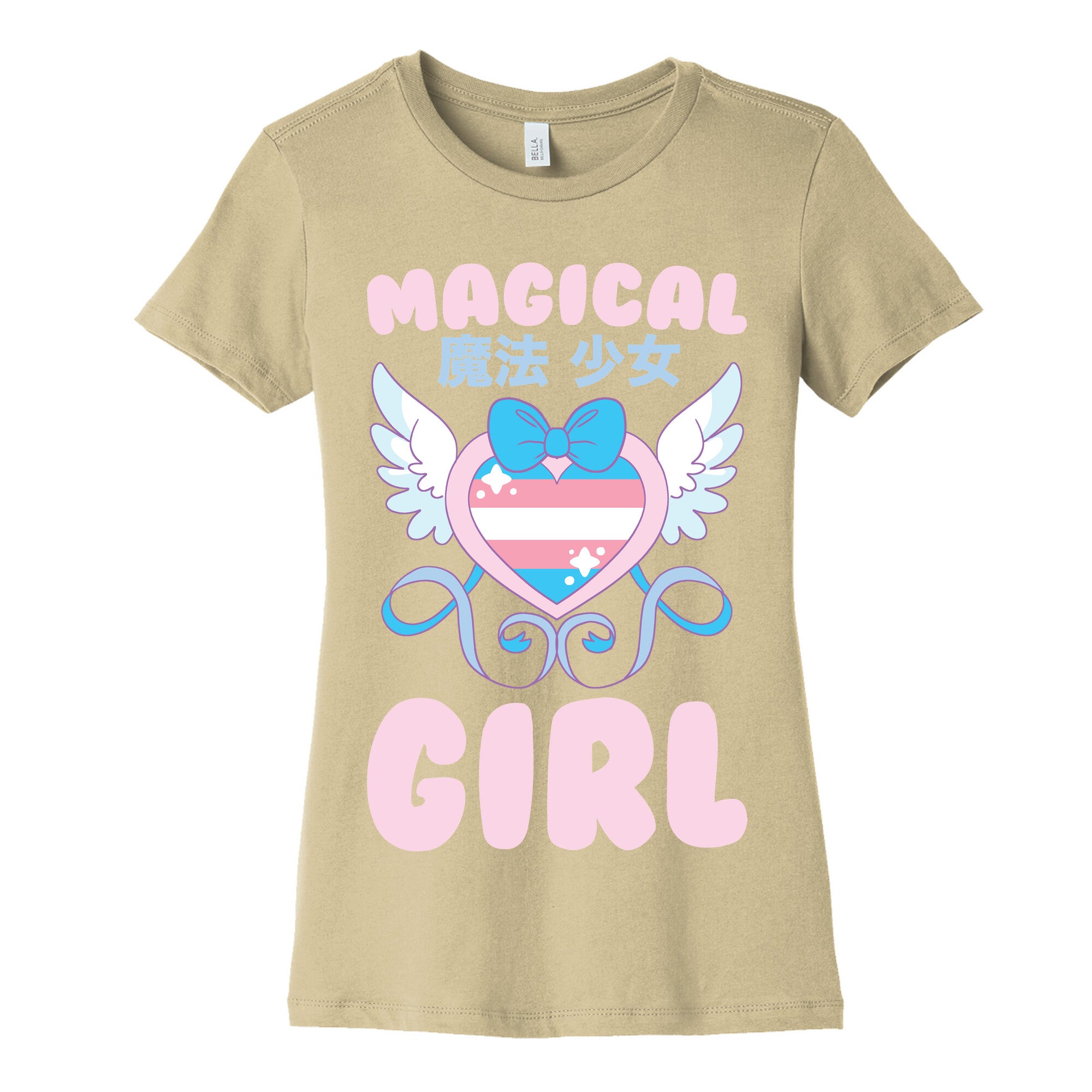Magical Girl - Trans Pride Women's Cotton Tee