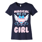 Magical Girl - Trans Pride Women's Cotton Tee