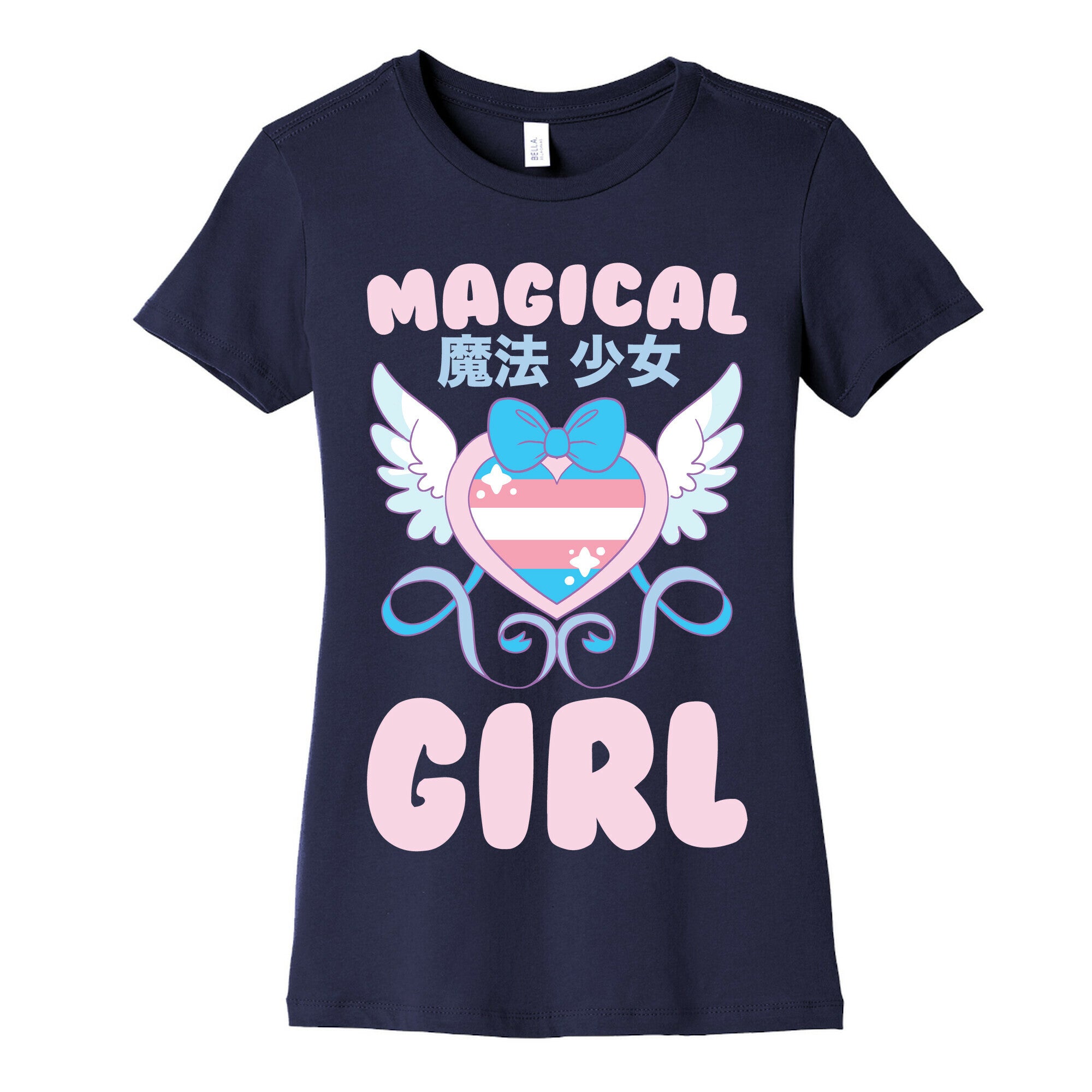 Magical Girl - Trans Pride Women's Cotton Tee