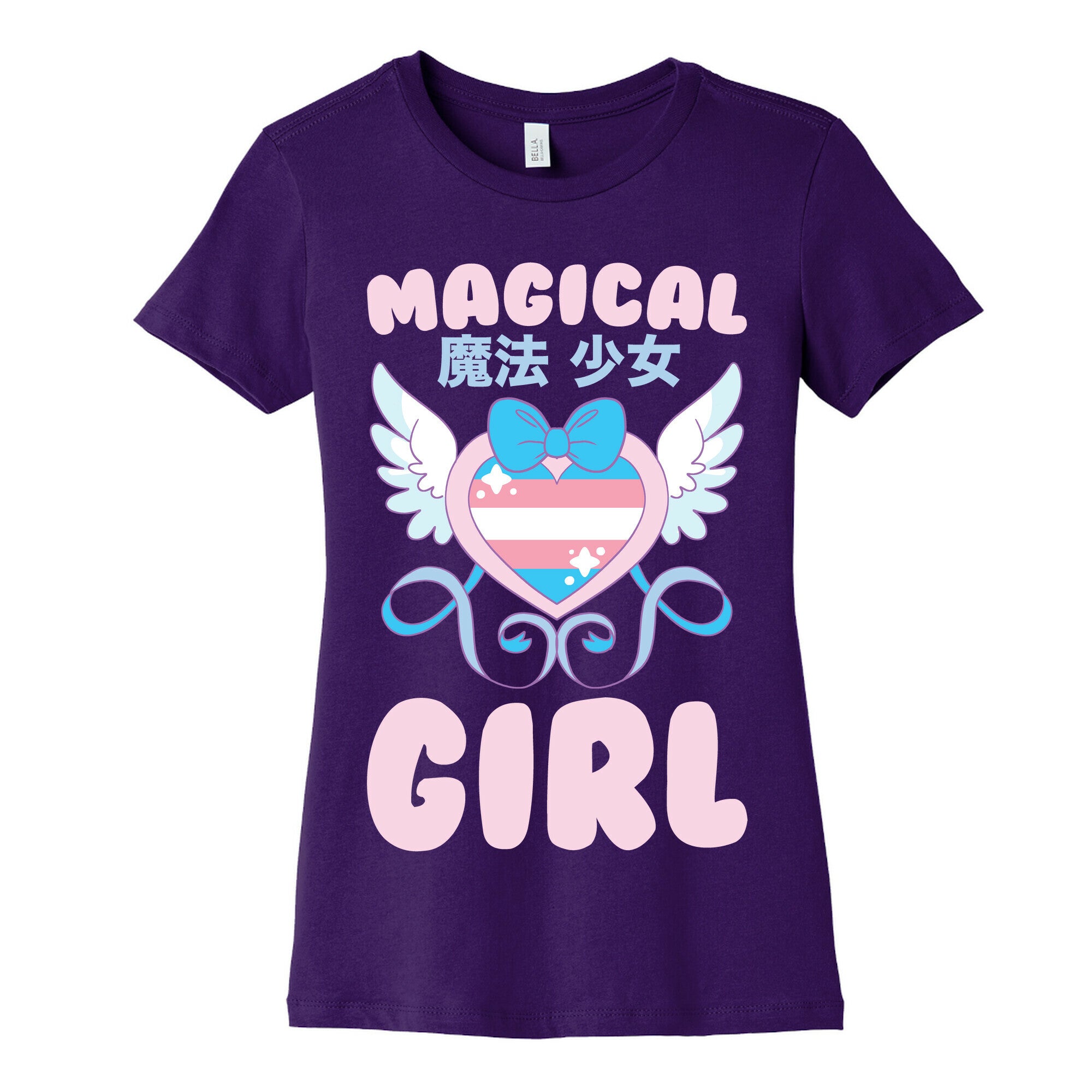 Magical Girl - Trans Pride Women's Cotton Tee