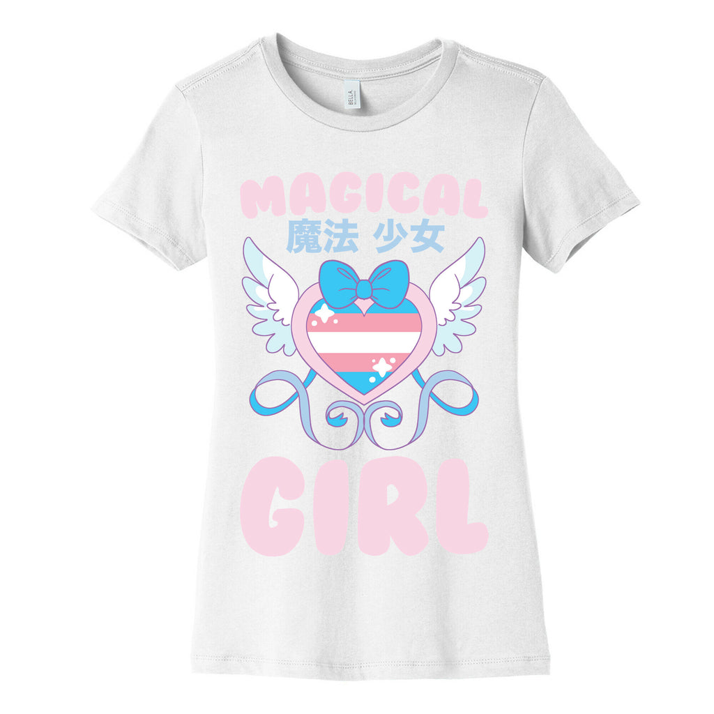 Magical Girl - Trans Pride Women's Cotton Tee