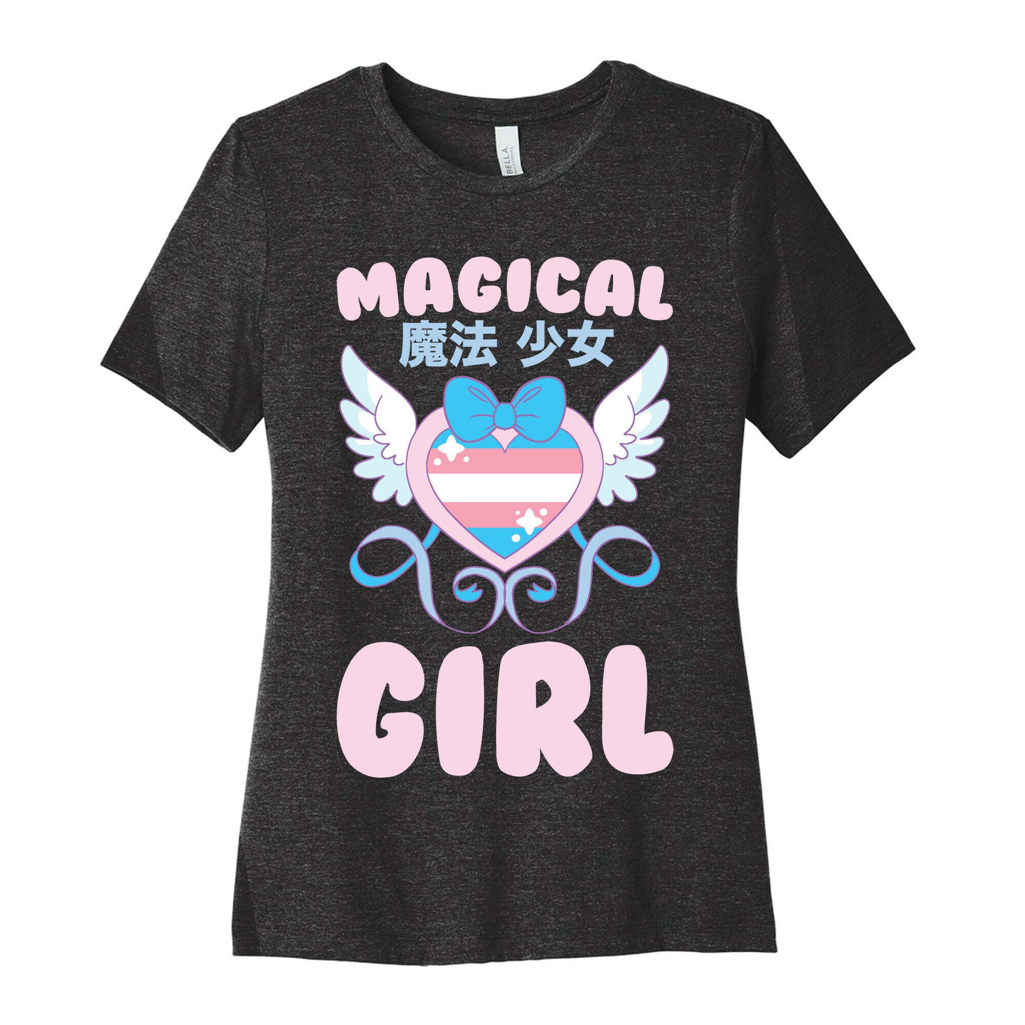 Magical Girl - Trans Pride Women's Cotton Tee