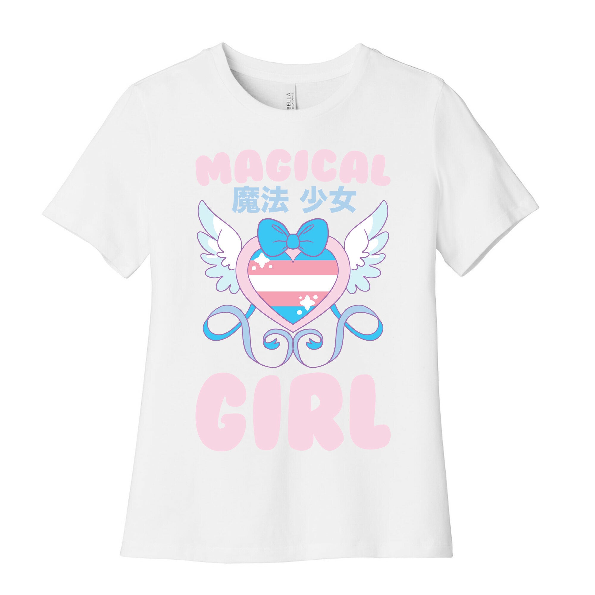 Magical Girl - Trans Pride Women's Cotton Tee