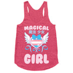 Magical Girl - Trans Pride Racerback Tank
