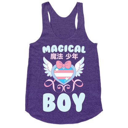 Magical Boy - Trans Pride Racerback Tank