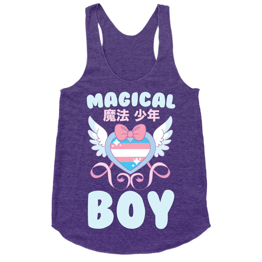 Magical Boy - Trans Pride Racerback Tank