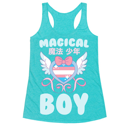 Magical Boy - Trans Pride Racerback Tank