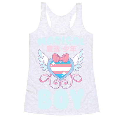 Magical Boy - Trans Pride Racerback Tank