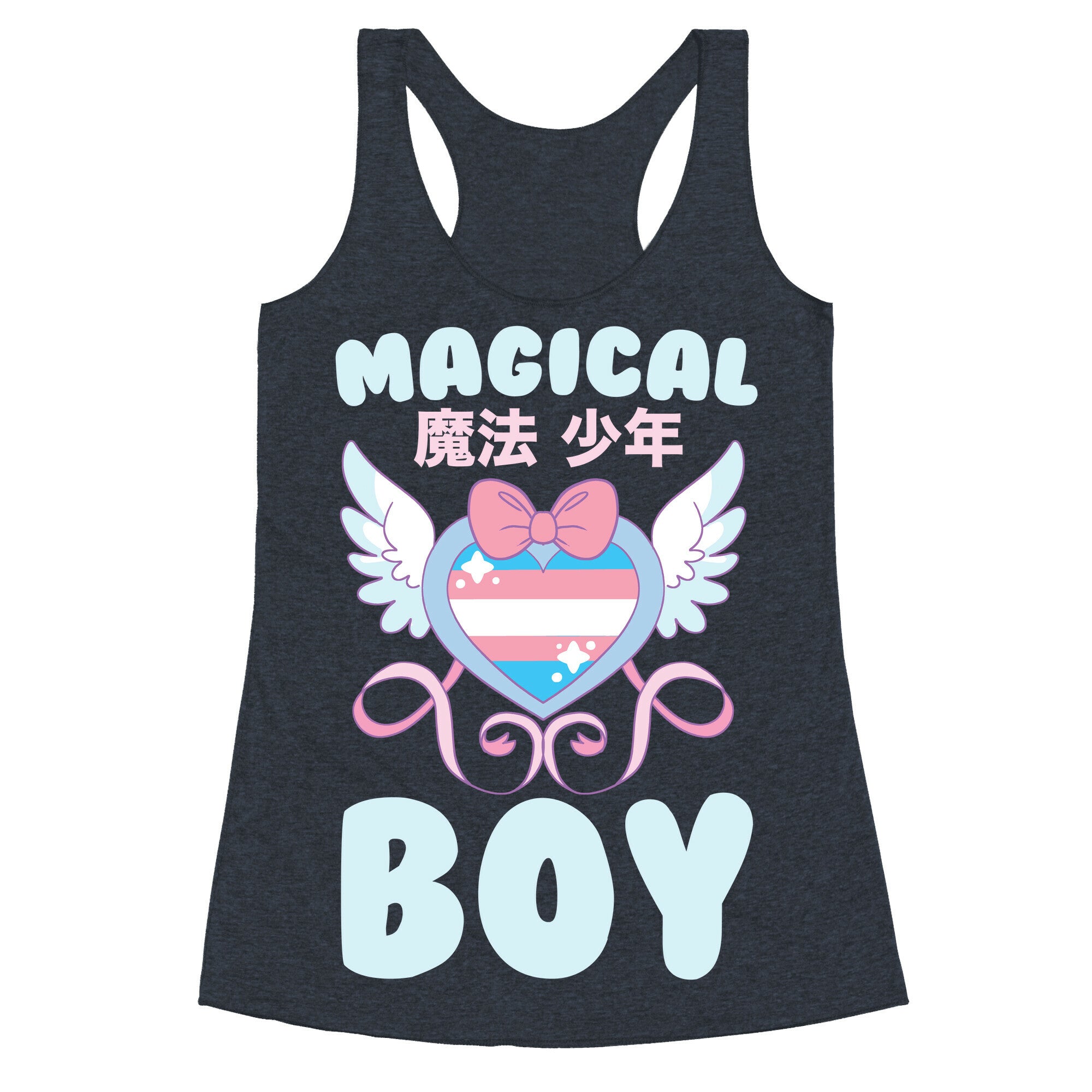 Magical Boy - Trans Pride Racerback Tank