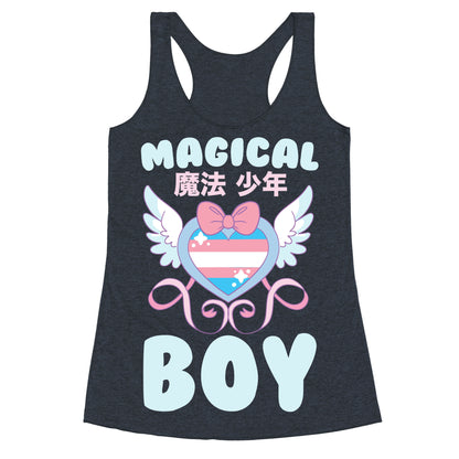 Magical Boy - Trans Pride Racerback Tank