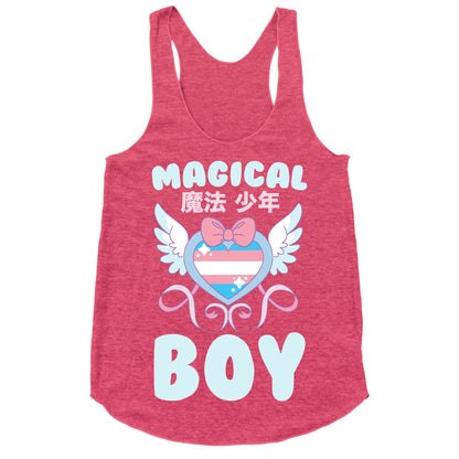 Magical Boy - Trans Pride Racerback Tank