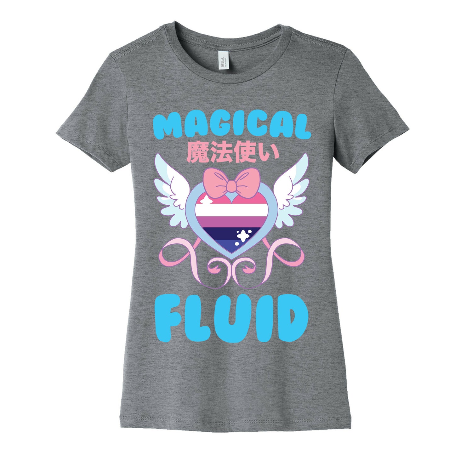 Magical Fluid - Genderfluid Women's Cotton Tee