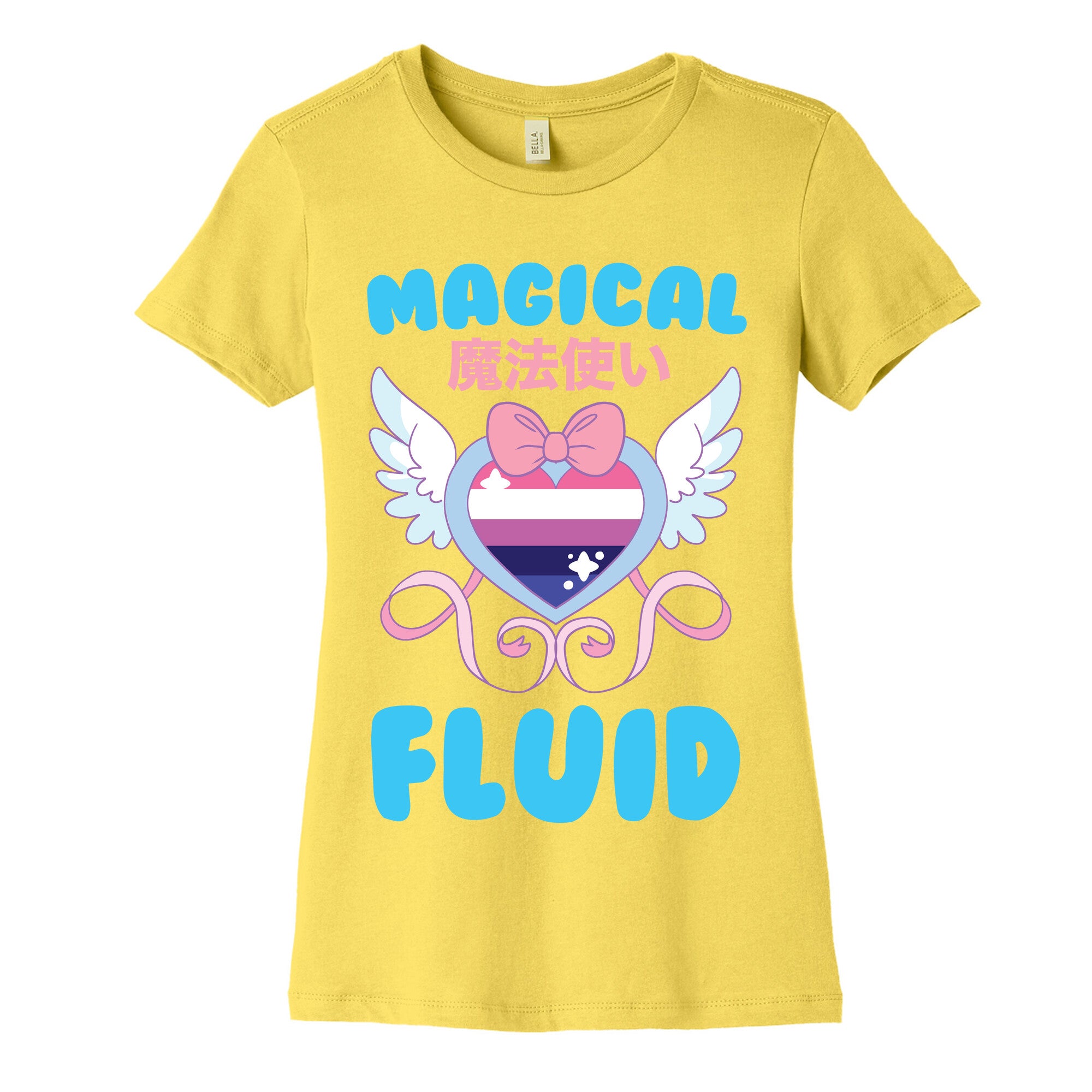 Magical Fluid - Genderfluid Women's Cotton Tee