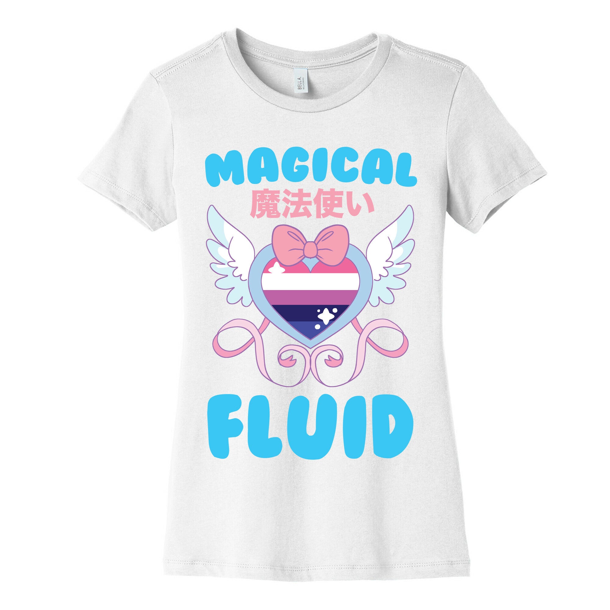 Magical Fluid - Genderfluid Women's Cotton Tee