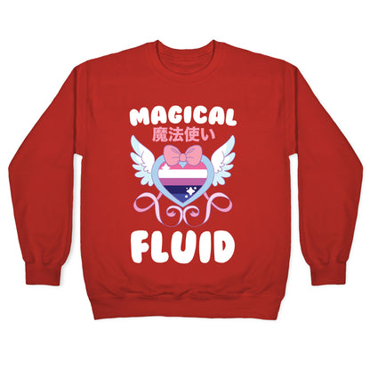 Magical Fluid - Genderfluid Crewneck Sweatshirt