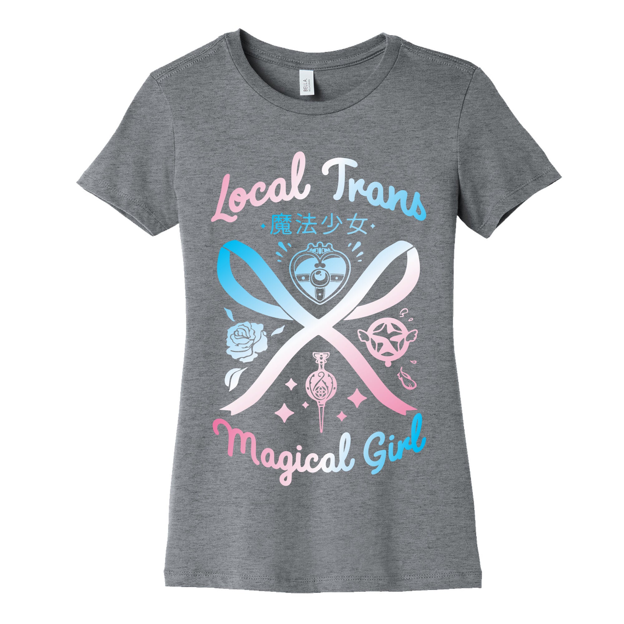 Local Trans Magical Girl Women's Cotton Tee