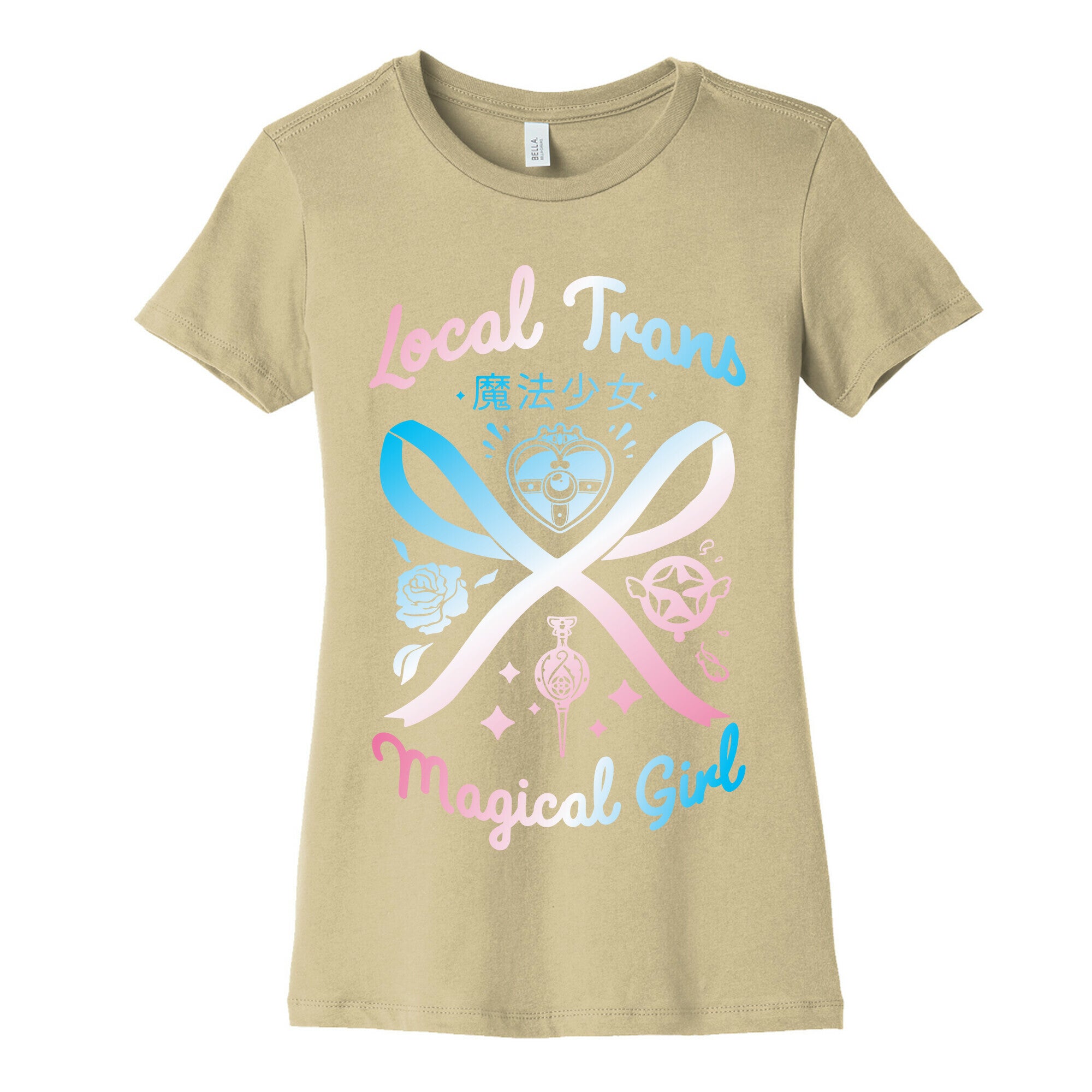 Local Trans Magical Girl Women's Cotton Tee