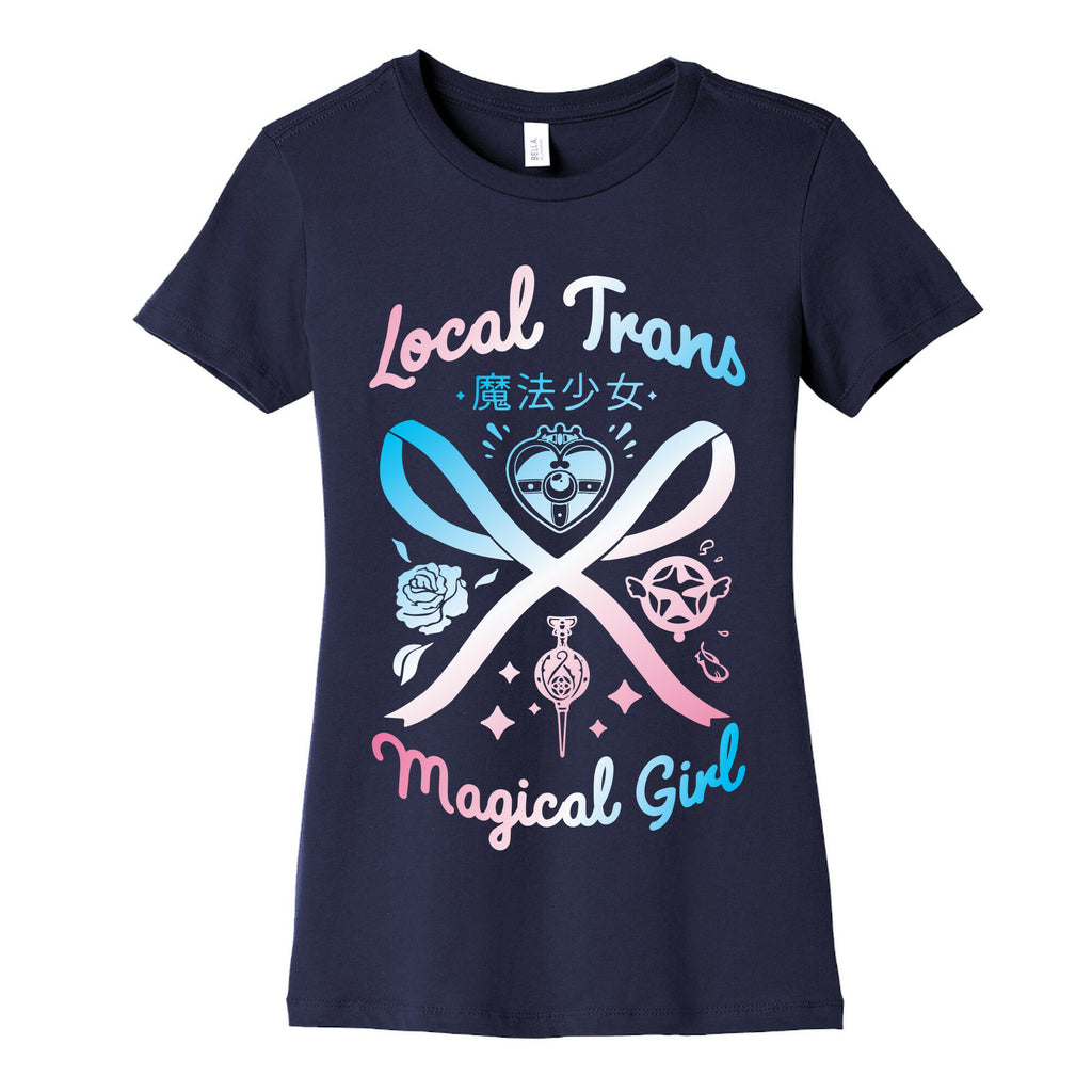 Local Trans Magical Girl Women's Cotton Tee
