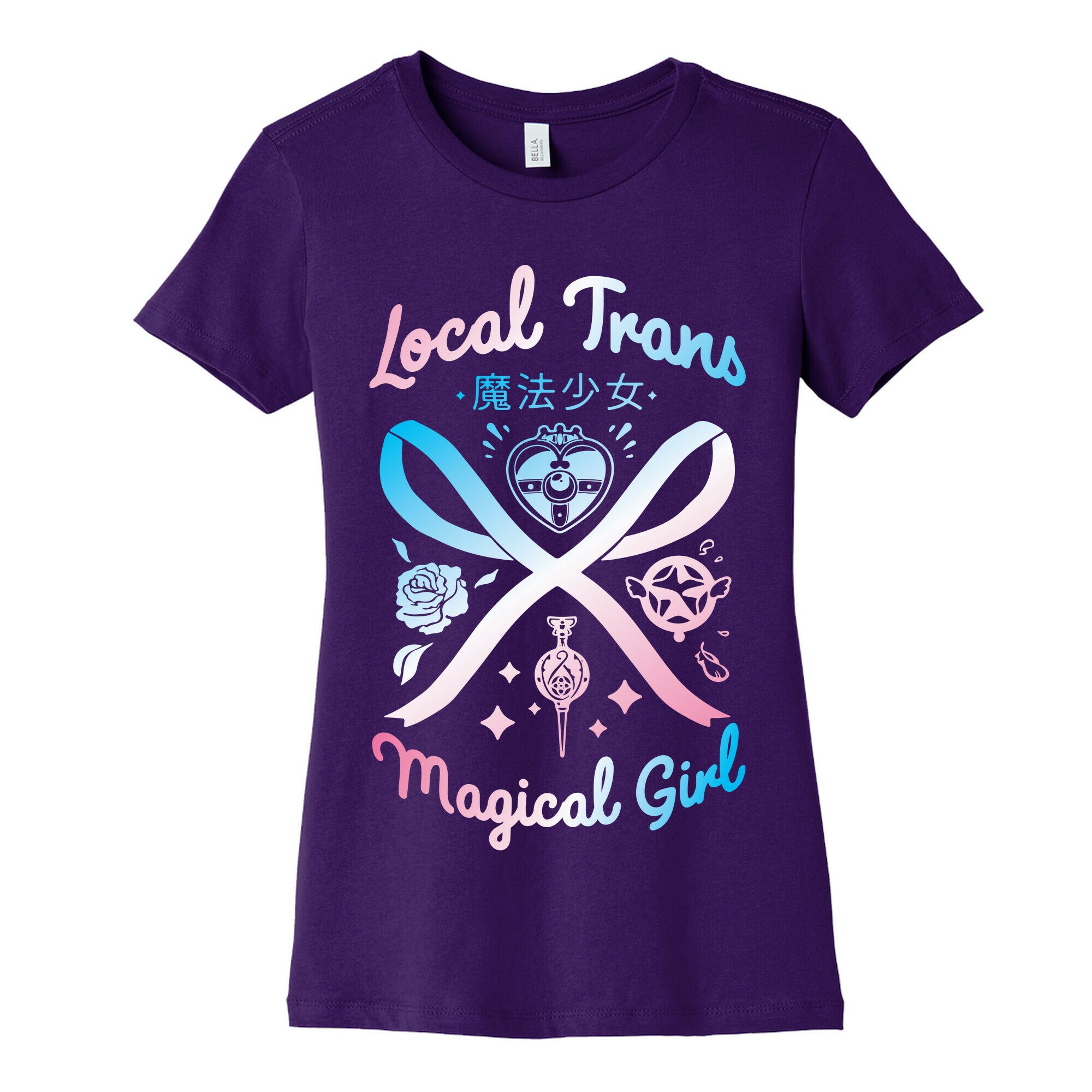 Local Trans Magical Girl Women's Cotton Tee