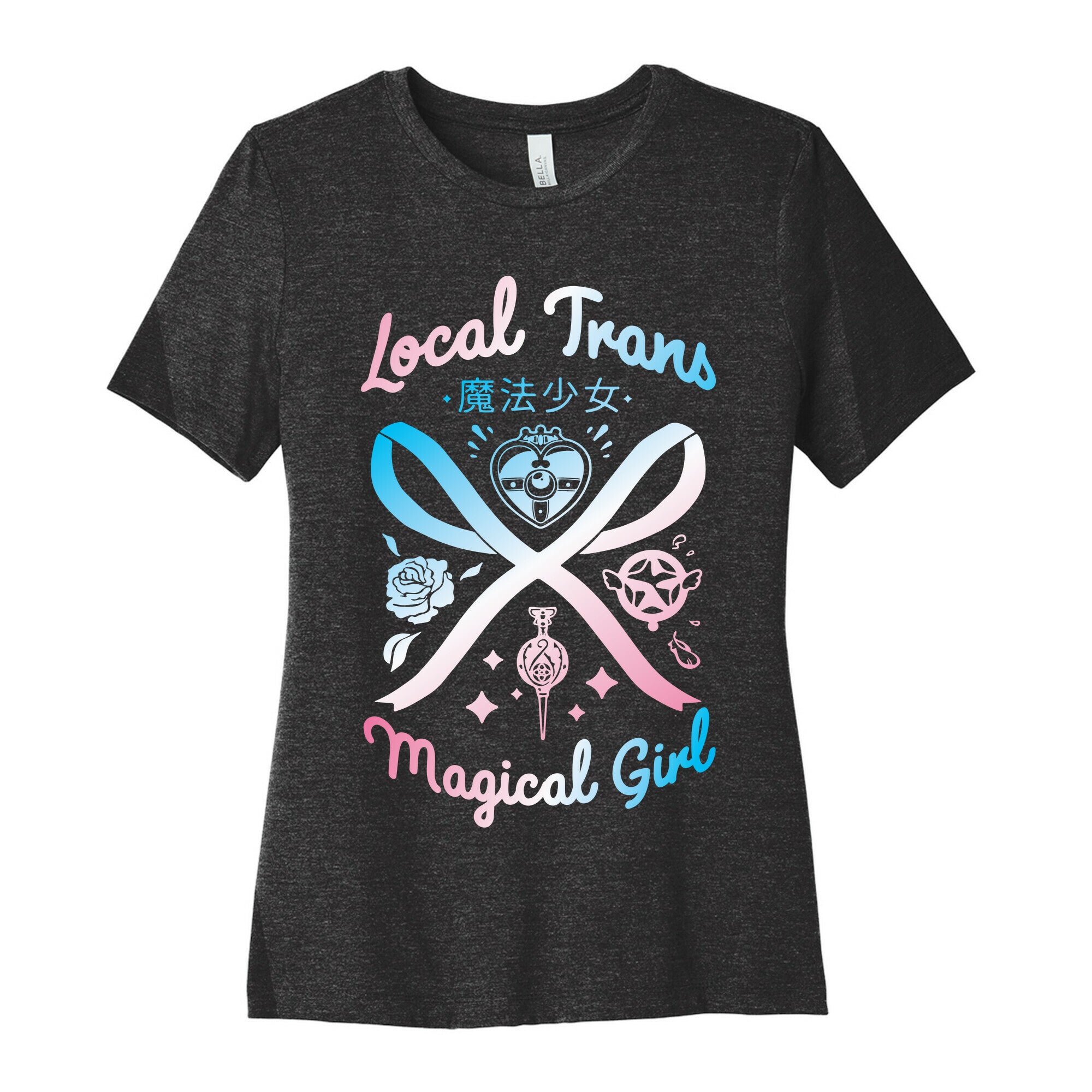 Local Trans Magical Girl Women's Cotton Tee