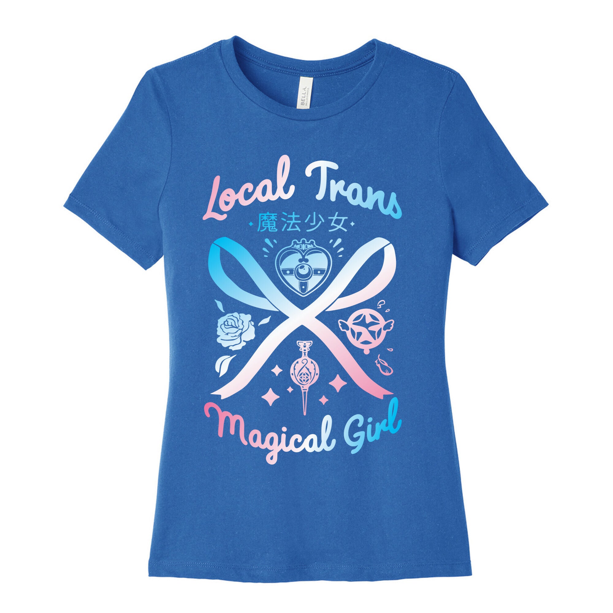 Local Trans Magical Girl Women's Cotton Tee