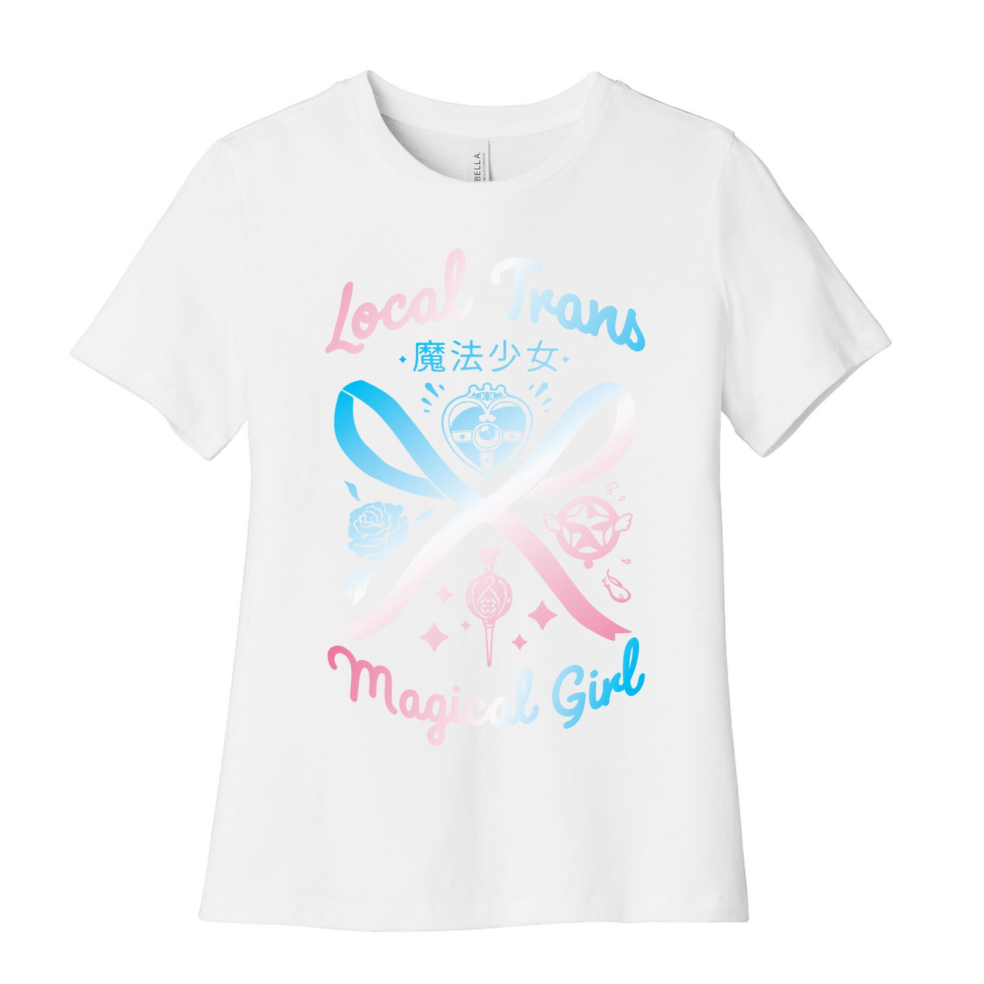 Local Trans Magical Girl Women's Cotton Tee
