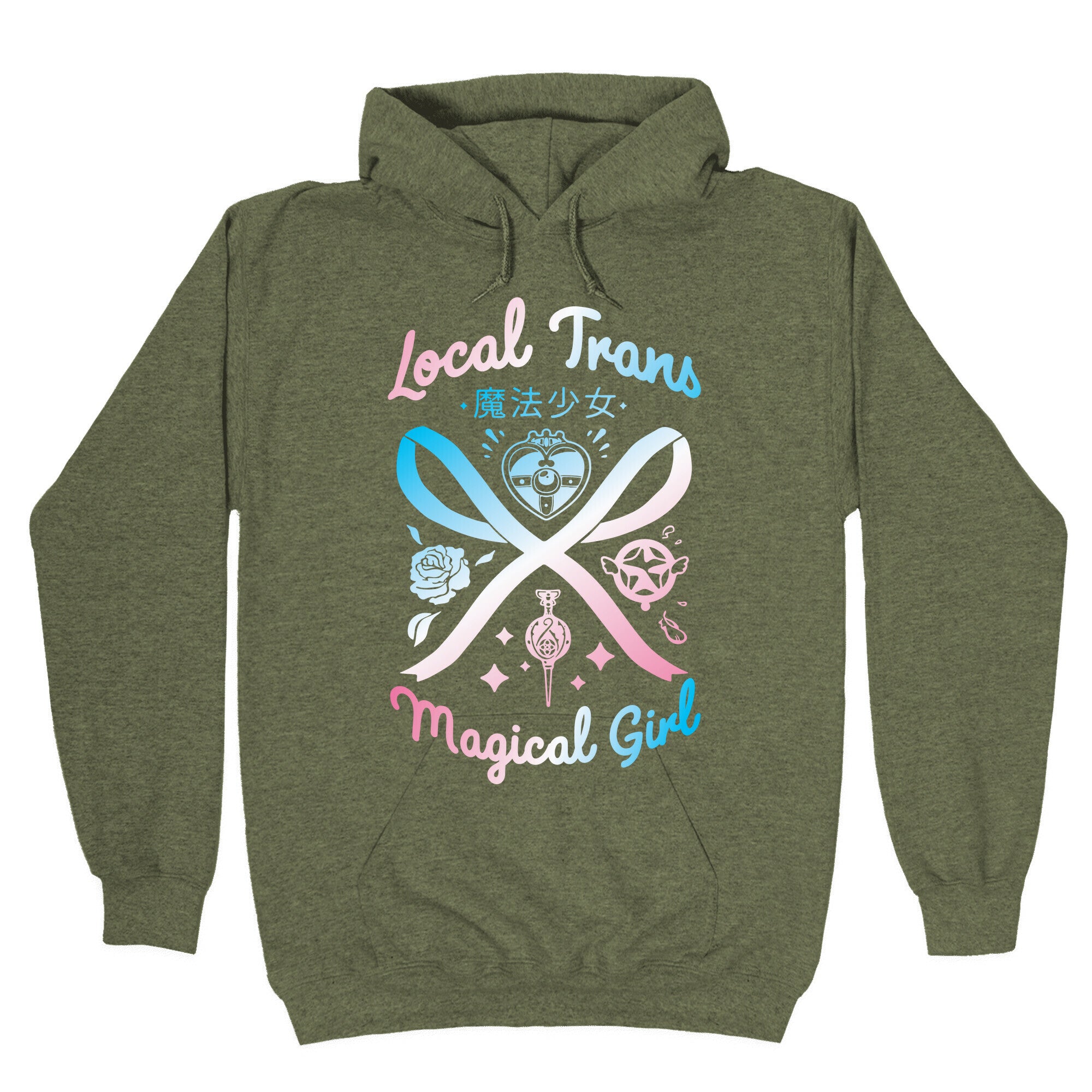 Local Trans Magical Girl Hoodie